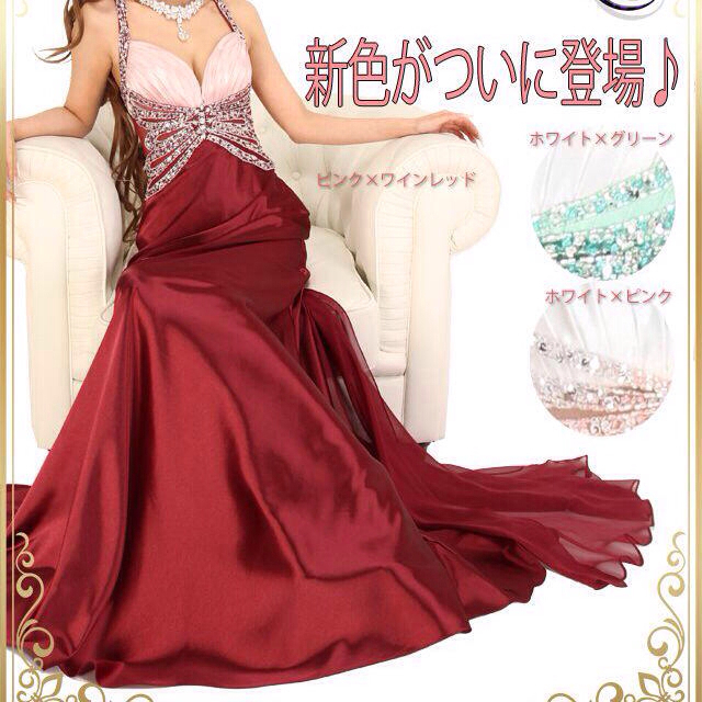 ¥15800カラーAngele R♡ロングドレス