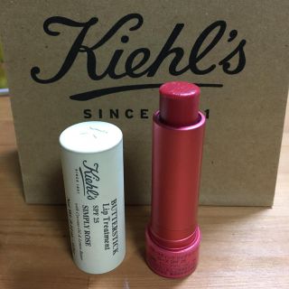 キールズ(Kiehl's)のKiehl's バタースティックリップトリートメント ローズ SPF25(リップケア/リップクリーム)