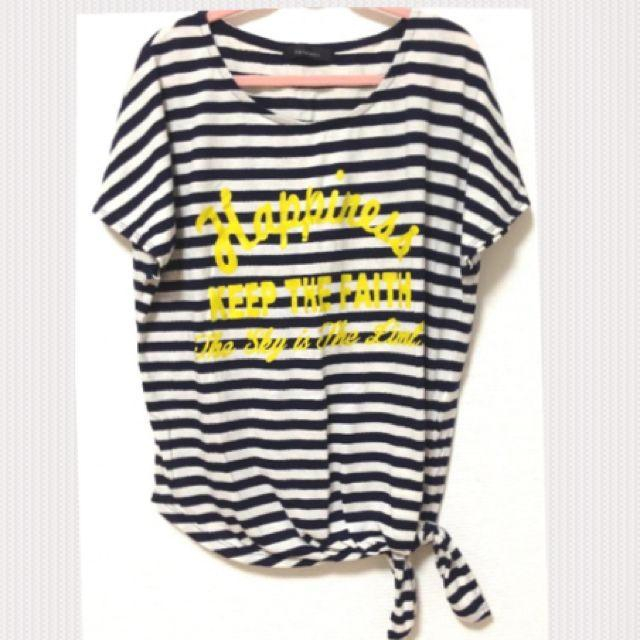 PAGEBOY(ページボーイ)のPAGEBOY♡ボーダーカットソー レディースのトップス(Tシャツ(半袖/袖なし))の商品写真