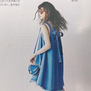 スナイデル(SNIDEL)の♡バックレースアップAラインワンピース♡(ひざ丈ワンピース)