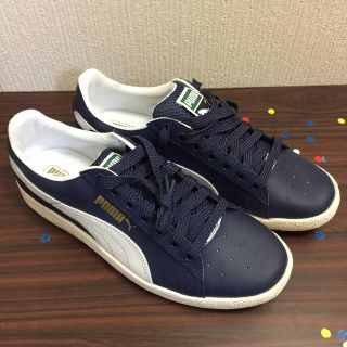 プーマ(PUMA)のきょん様   プーマ 26cm コンペスター クラシック 新品込 ネイビー(スニーカー)