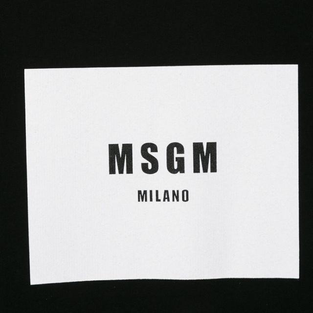 MSGM(エムエスジイエム)のMSGM ロゴプリントスウェット 正規 新品 タグ付き✨ レディースのトップス(トレーナー/スウェット)の商品写真
