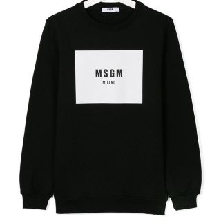 エムエスジイエム(MSGM)のMSGM ロゴプリントスウェット 正規 新品 タグ付き✨(トレーナー/スウェット)