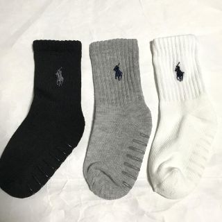 ラルフローレン(Ralph Lauren)の新品☆ラルフローレン キッズボーイズソックス3足セット2-4歳用(靴下/タイツ)