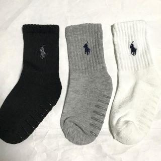 ラルフローレン(Ralph Lauren)の新品☆ラルフローレン キッズボーイズソックス3足セット2-4歳用(靴下/タイツ)