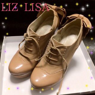 リズリサ(LIZ LISA)のLIZ LISA⇒バックリボンシュ-ズ(ハイヒール/パンプス)