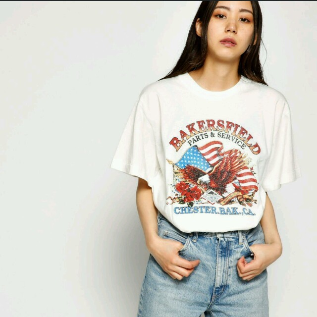 moussy(マウジー)のマウジー Tシャツ レディースのトップス(Tシャツ(半袖/袖なし))の商品写真