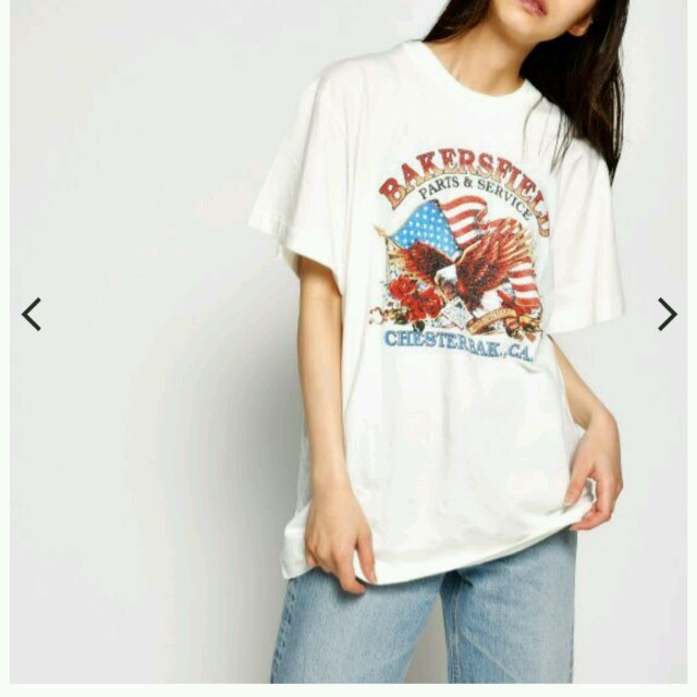 moussy(マウジー)のマウジー Tシャツ レディースのトップス(Tシャツ(半袖/袖なし))の商品写真