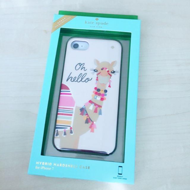 kate spade NEW YORK - 新品未使用 ケイトスペード 可愛いラクダデザインiphone7ケース