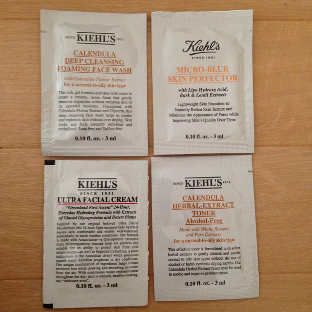 Kiehl's(キールズ)のキールズ サンプル コスメ/美容のキット/セット(サンプル/トライアルキット)の商品写真