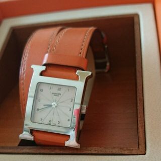 エルメス(Hermes)のエルメス腕時計 エイチ ドゥブルトゥール(腕時計)