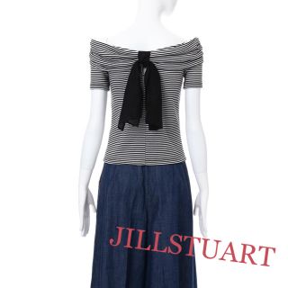 ジルスチュアート(JILLSTUART)のJILLSTUART♡フロッシーバックリボンカットソー(Tシャツ(半袖/袖なし))