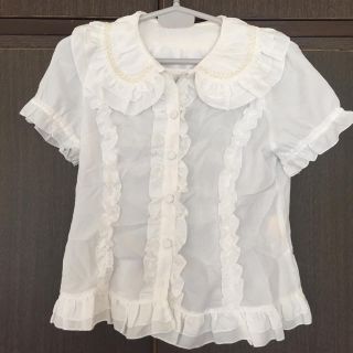 メタモルフォーゼタンドゥフィーユ(metamorphose temps de fille)のメタモブラウス(シャツ/ブラウス(半袖/袖なし))