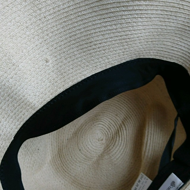passage mignon(パサージュミニョン)の折り畳み＆サイズ調整可能 麦わら帽子 レディースの帽子(麦わら帽子/ストローハット)の商品写真