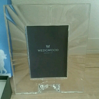 ウェッジウッド(WEDGWOOD)の人気　新品　未使用　ウェッジウッド　フォトフレーム　写真立て　ガラス(フォトフレーム)