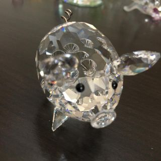 スワロフスキー(SWAROVSKI)のスワロフスキー 豚ちゃん(置物)