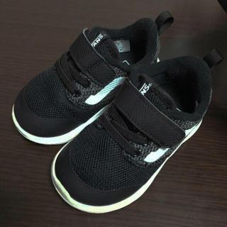 ヴァンズ(VANS)の【美品】VANS ベビー 13cm BLACK(スニーカー)