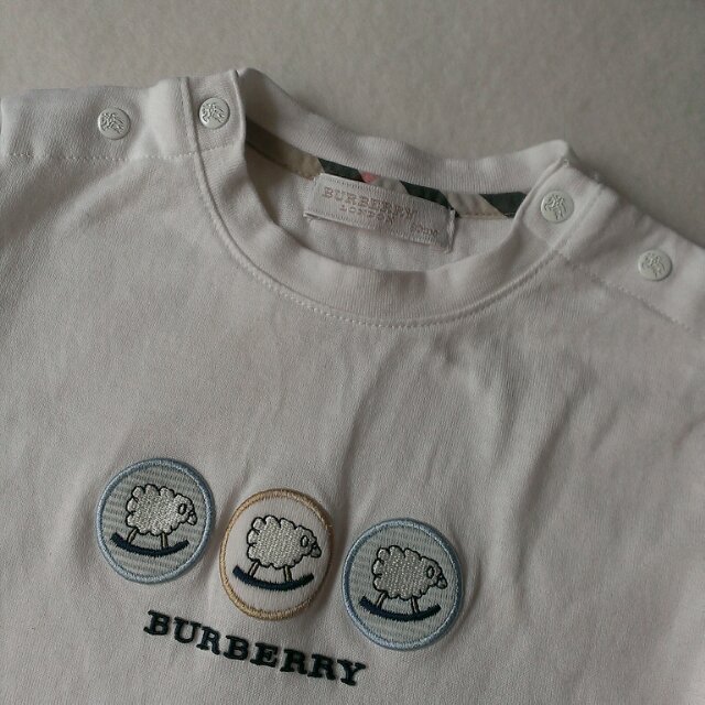 BURBERRY(バーバリー)のBURBERRY 子供服 ８０cm レディースのトップス(Tシャツ(半袖/袖なし))の商品写真