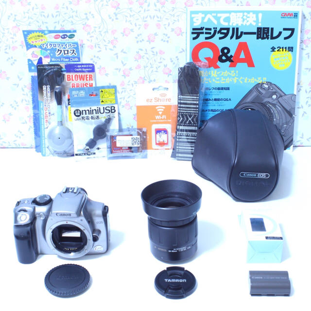 ☆スマホに送れる♪☆WiFi付き キャノン EOS Kiss Digtal♪ カメラ ☆スマホに送れる♪☆WiFi付き キャノン EOS Kiss Digtal♪ カメラ