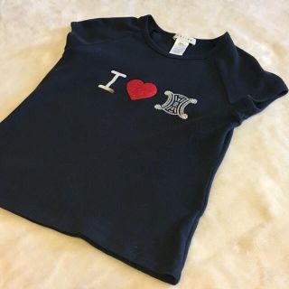 セリーヌ(celine)のセリーヌ☆CELINE☆カットソー☆Tシャツ☆スパンコールロゴ(Tシャツ(半袖/袖なし))