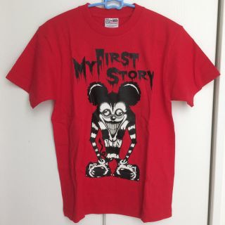 MY FIRST STORY マイファスくんTシャツ 赤(ミュージシャン)