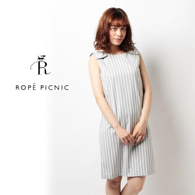 Rope Picnic Rope Picnic 肩リボン ストライプワンピの通販 By Akn7zo S Shop ロペピクニックならラクマ