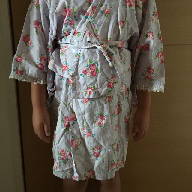 3can4on(サンカンシオン)のツーウェイ 浴衣 キッズ/ベビー/マタニティのキッズ服女の子用(90cm~)(甚平/浴衣)の商品写真