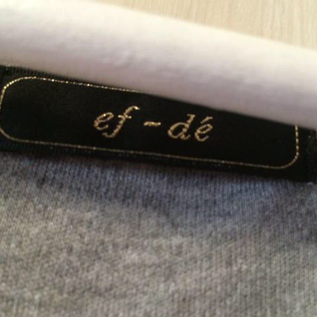 ef-de(エフデ)のエフデ*切り替えロングTOPS レディースのトップス(Tシャツ(半袖/袖なし))の商品写真