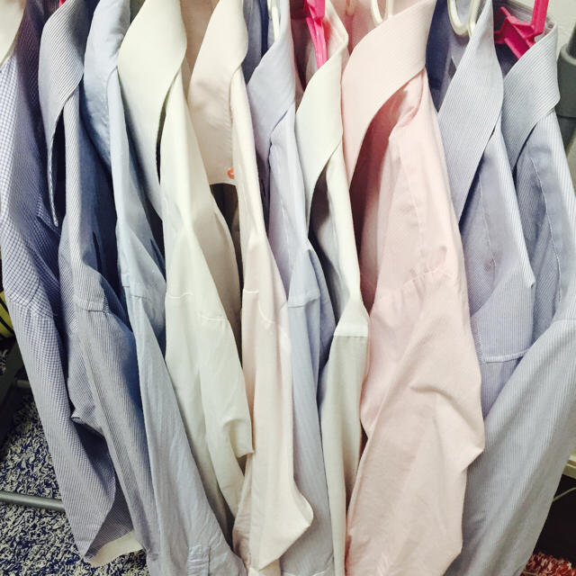 THE SUIT COMPANY(スーツカンパニー)の美品 ワイシャツ10枚セット M スーツセレクト、スーツカンパニー、ユニクロ メンズのトップス(シャツ)の商品写真