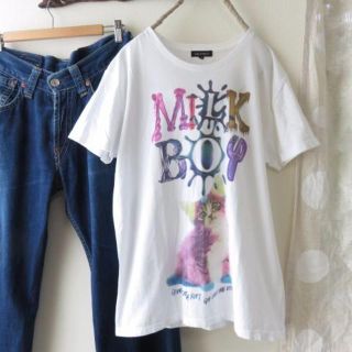 ミルクボーイ(MILKBOY)のレア MILK BOY ミルクボーイ Ｔシャツ ロゴＴシャツ(Tシャツ/カットソー(半袖/袖なし))