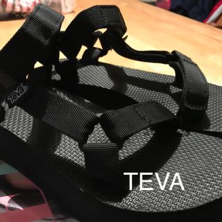 テバ(Teva)のTEVA テバ 厚底サンダル サイズ7 24〜24.5位(サンダル)