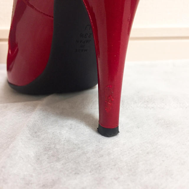 DIANA(ダイアナ)のDIANA ダイアナ♡パンプス レッド ハイヒール 23.5cm レディースの靴/シューズ(ハイヒール/パンプス)の商品写真