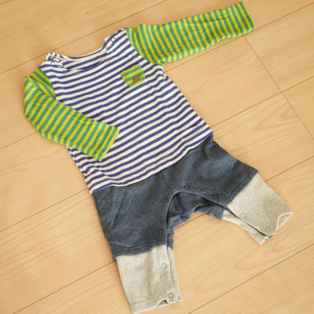 F.O.KIDS(エフオーキッズ)のぷっち様専用＊baby ampersand  80 ロンパース＊ キッズ/ベビー/マタニティのベビー服(~85cm)(カバーオール)の商品写真