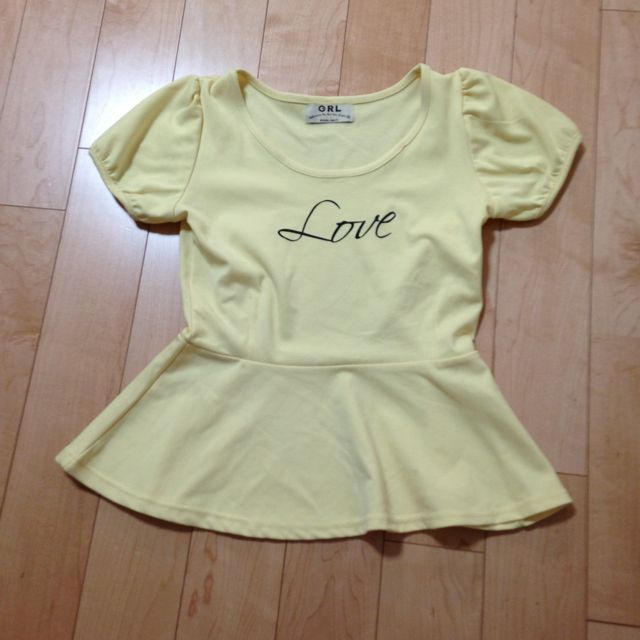 GRL(グレイル)のペプラムTシャツ♡ レディースのトップス(Tシャツ(半袖/袖なし))の商品写真