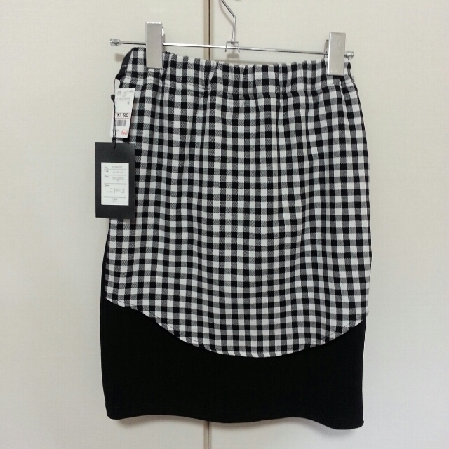 Avail(アベイル)のギンガムチャック レディースのスカート(ひざ丈スカート)の商品写真