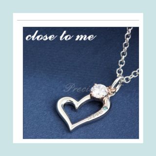 ザキッス(THE KISS)のclose to me のハートネックレス♡(ネックレス)