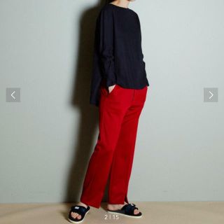 ユナイテッドアローズ(UNITED ARROWS)のENROUTE フロントスリットジャージーパンツ(カジュアルパンツ)