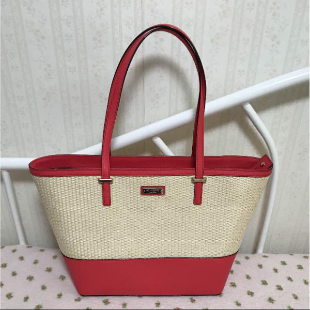 kate spade new york(ケイトスペードニューヨーク)の週末セール/ケイトスペード/カゴバック レディースのバッグ(かごバッグ/ストローバッグ)の商品写真