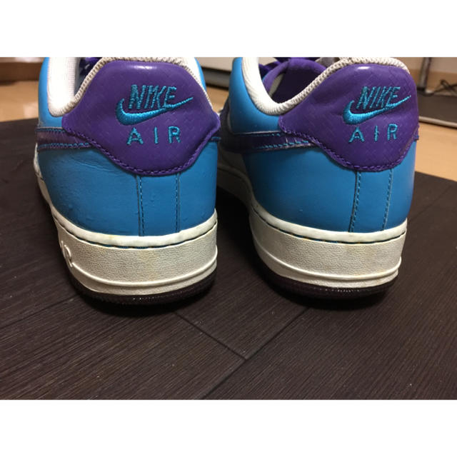 NIKE(ナイキ)のエアフォース  パープル✖️ホワイト✖️ブルー メンズの靴/シューズ(スニーカー)の商品写真