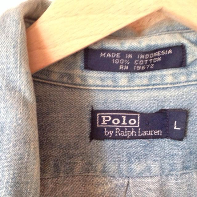 POLO RALPH LAUREN(ポロラルフローレン)のラルフローレン デニムシャツ レディースのトップス(シャツ/ブラウス(長袖/七分))の商品写真