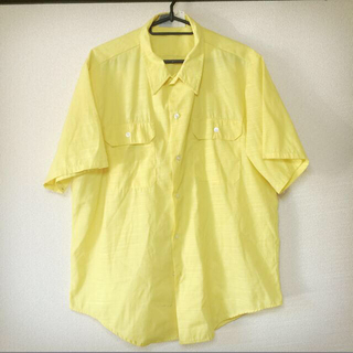 パナマボーイ(PANAMA BOY)のヴィンテージイエローシャツ(Tシャツ(半袖/袖なし))