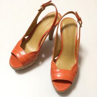 ナインウエスト(NINE WEST)のNINE WEST サンダル オレンジ(サンダル)