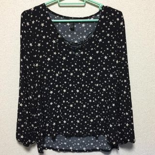 フォーエバートゥエンティーワン(FOREVER 21)のforever21 星柄ブラウス(シャツ/ブラウス(長袖/七分))