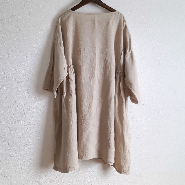 nest Robe - リネンサイドギャザーチュニックの通販 by いぬいぬshop｜ネストローブならラクマ