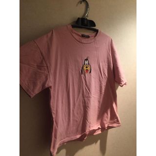 ディーホリック(dholic)の【限定値下げ】グーフィー ピンクTシャツ(Tシャツ(半袖/袖なし))