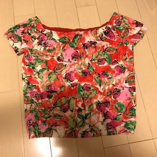 アンナモリナーリ(ANNA MOLINARI)のイチゴ柄トップス(Tシャツ(半袖/袖なし))