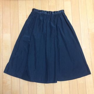 ザラ(ZARA)のザラ ブラック スカート(ひざ丈スカート)