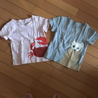 ムジルシリョウヒン(MUJI (無印良品))の無印 Tシャツ2枚(Tシャツ/カットソー)