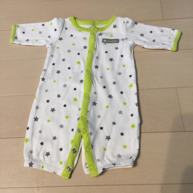 西松屋(ニシマツヤ)の新生児 ロンパース 2way キッズ/ベビー/マタニティのベビー服(~85cm)(ロンパース)の商品写真
