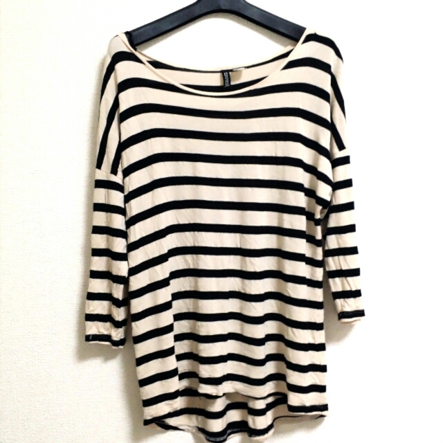 H&M(エイチアンドエム)の込】H&M♡ボーダー レディースのトップス(Tシャツ(長袖/七分))の商品写真